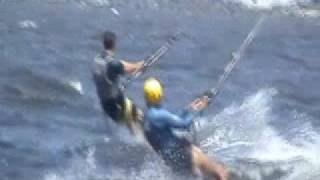 Kiteboarding at Bonnabel Lake Pontchartrain [upl. by Ominoreg57]