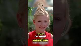 Then VS Now Kirsten Dunst shorts evolutionchallenge kristendunst thenandnow [upl. by Ytnom]