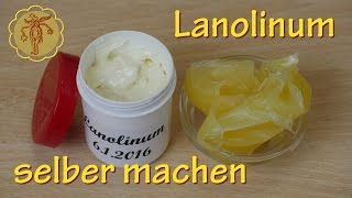 Lanolinum selber machen  zur Wundheilung [upl. by Amahs]