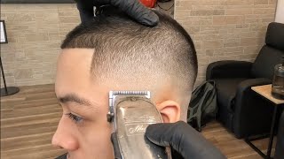 Satisfying Back to School Mid Drop Fade Full Haircut [upl. by Love614]