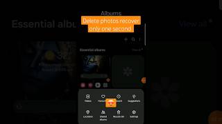 🤫recover your delete photos and videos delete photos ko vapas Lao sirf one second me [upl. by Lebisor934]