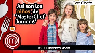 Presentamos a tres de los aspirantes a MASTERCHEF JUNIOR 6  ¡Sí MasterChef [upl. by Eb]