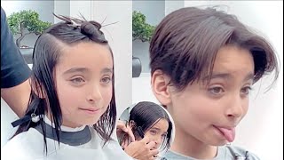 Corte de pelo librito para niño tutorial hairstyle hombre cortedepelo tijeras tomboy wolfcut [upl. by Robins]