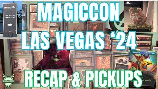 MAGICCON LAS VEGAS 2024  Recap amp PickUps [upl. by Enorej518]