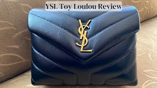 BEST MINI BAG EVER YSL LouLou Toy Bag Review amp Outfit Styling [upl. by Yvonner]