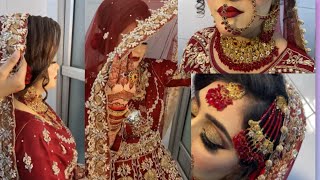 Bridal makeup  Bridal Makeup tutorial step by step by aqsa beauty salon  Kashees makeup [upl. by Renner838]