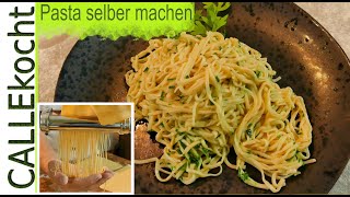 Heißhunger auf Pasta Spaghetti in KnoblauchÖl einfach selber machen [upl. by Aramanta197]