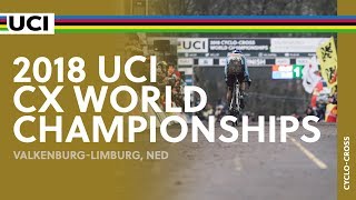 2018 UCI Cyclocross World Championships  ValkenburgLimburg NED  Men Elite [upl. by Almeria]