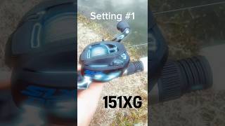 SHIMANO SLX DC Testing setting 1… [upl. by Adila]