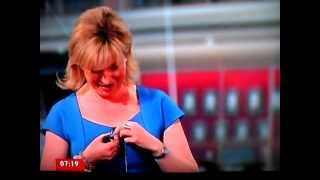 Carol Kirkwood loses it BIG TIME [upl. by Notselrahc]