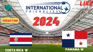 Costa Rica vs Panama Live Stream FIFA Womens International Friendly 2024 Commentary Score [upl. by Samuel]