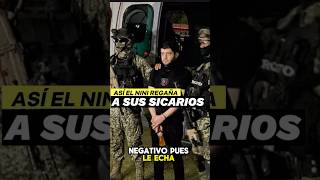 ASÍ EL “NINI” JEFE DE SEGURIDAD DE LOS CHAPITOS REGAÑA A SICARI0S🇲🇽☠️shorts mexico narcos [upl. by Fellner]