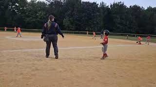 Bennett 5 year old Coach Pitch highlights  2024 [upl. by Figge]