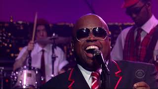 Gnarles Barkley  Crazy Performance for David Letterman [upl. by Noiwtna472]