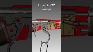 German Lever Action Rifle  Erma EG 712 Rifle  How It Works [upl. by Butcher]