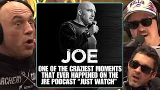 One Of The Craziest Moments That Ever Happened On The JRE Podcast “JUST WATCH”  Joe Rogan [upl. by Busey]