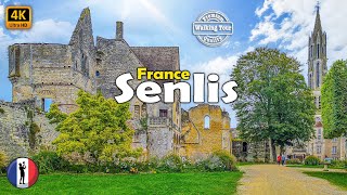 🇫🇷 SENLIS Walking Tour  The Most Beautiful Medieval Town Near Paris With Captions  4k60fps [upl. by Jenness]