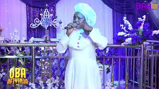 OBA AFIYINJA DAY 4 With Prophetess ADEBISI ALAWIYE ALUKO JP 💃🎷🎤 [upl. by Zenger]