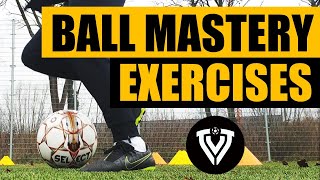 Ball Mastery Exercises  Football Homework Training  Thomas Vlaminck [upl. by Kassandra]