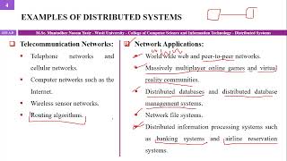 102 شرح امثلة عن الانظمة الموزعة  Examples of Distributed Systems [upl. by Ayerhs116]