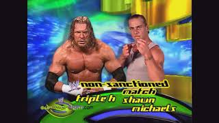 WWE Summerslam 2002 Match Card HD [upl. by Ateerys940]