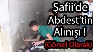 ŞAFİİDE ABDEST NASIL ALINIR HANEFİDE ABDEST NASIL ALINIR GÖRSEL OLARAK  HASAN DEMİR [upl. by Katushka]