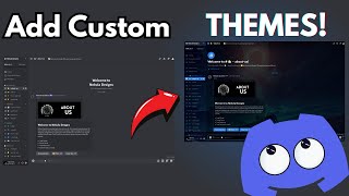 How To Add Custom Themes In Discord  WITHOUT NITRO [upl. by Andreas]