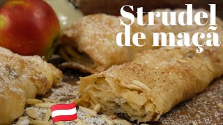 Apple strudel an Austrian dessert step by step recipe [upl. by Chura]