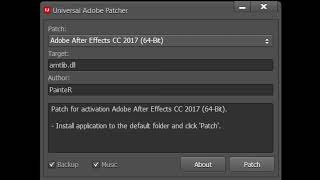 PainteR Universal Adobe Patcher 2016 Musica [upl. by Ricoriki]