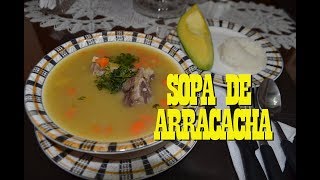 SOPA DE ARRACACHA  ¿Cómo hacer sopa de arracacha RECETA  Cocine con Tuti [upl. by Nivled]