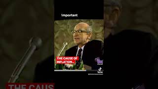 Milton Friedman  The Cause of Inflation [upl. by Suravat398]