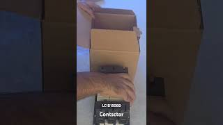 LC1D150BD contactor unboxing [upl. by Giordano]