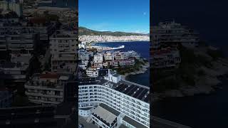 Kavala greece travel drone kavala resort aegean hotel summer macedonia aerialvideography [upl. by Boar]