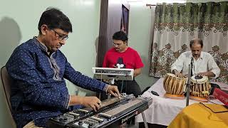 E ki labonye purno prano Rabindra Sangeet in Steel Guitar [upl. by Annelise]