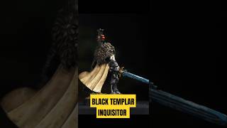 Painting a Black Templar Space Marine But Its an Inquisitor warhammer warhammercommunity [upl. by Ahsilyt]