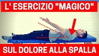 L quotesercizio magicoquot per battere il DOLORE ALLA SPALLA periartrite tendinopatia [upl. by Cullen]