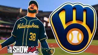 We Took Over The Milwaukee Brewers in MLB The Show 24  Episode 1 [upl. by Vito]