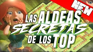 ¡Las Aldeas Secretas De Los Jugadores Top Curiosidades Clash Of Clans [upl. by Akimahs]