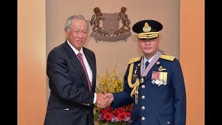 MSMM Investiture for Royal Thai Air Force CommanderinChief Johm Rungswang [upl. by Ailaroc]