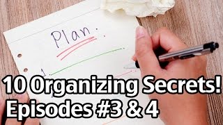 10 Organizing Secrets 3 amp 4 The Trick For Fast Dinners And Staying Organized [upl. by Nylecaj]