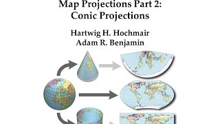 Map Projections Part 2 Conic Projections [upl. by Rollet960]