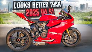 NEW 2025 Ducati Panigale V4 Tricolore ORDERED  RACING MY 1199R vs ZX10R [upl. by Alleinad]