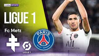 Metz vs PSG  LIGUE 1 HIGHLIGHTS  9222021  beIN SPORTS USA [upl. by Goodson800]