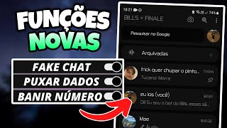 🔥 INVADE NÚMERO novo melhor WHATSAPP IMUNE bane número e MAIS  Bills Finale [upl. by Nodnas989]