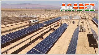 NIGER 🇳🇪🇳🇪 installation de énergie solaire dans la région dAgadez niger [upl. by Aisanat638]