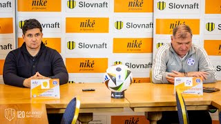 Komárno  DAC 1904 01 Post Match Press Conference [upl. by Phi]