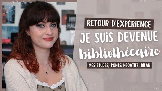 Une année comme bibliothécaire on en pense quoi  🔎📚  RETOUR D’EXPÉRIENCE [upl. by Gavra881]