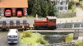 H0e Modellbahn Deltaspoor  Modellbahnromantik auf 2 qm [upl. by Fantasia316]