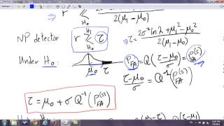 Detection Theory session 33 Neyman Pearson Detection [upl. by Mulloy]