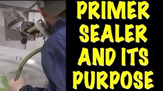 How To Spray Primer Sealer and Its Purpose [upl. by Macilroy]